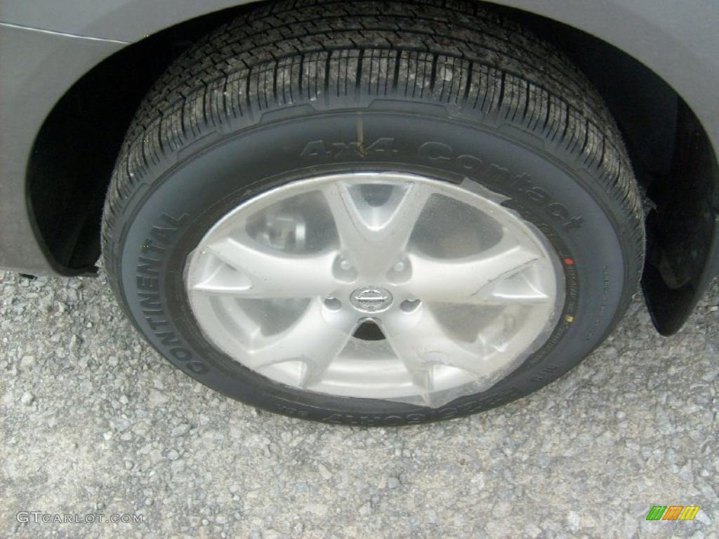 2011 Rogue SV AWD - Platinum Graphite / Black photo #13