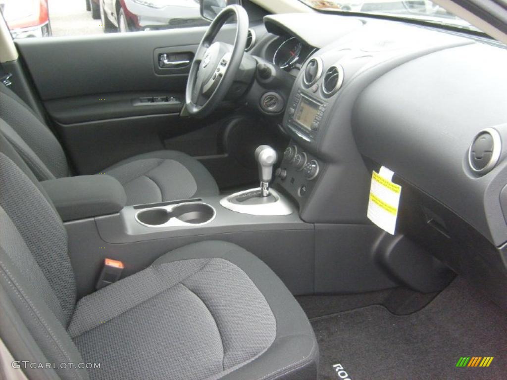 2011 Rogue SV AWD - Platinum Graphite / Black photo #19