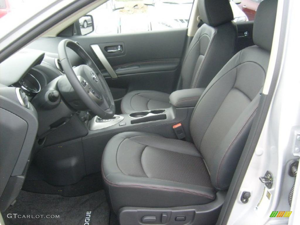 2011 Rogue SL AWD - Silver Ice Metallic / Black photo #3