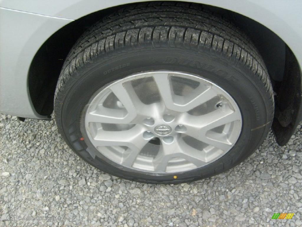 2011 Rogue SL AWD - Silver Ice Metallic / Black photo #12
