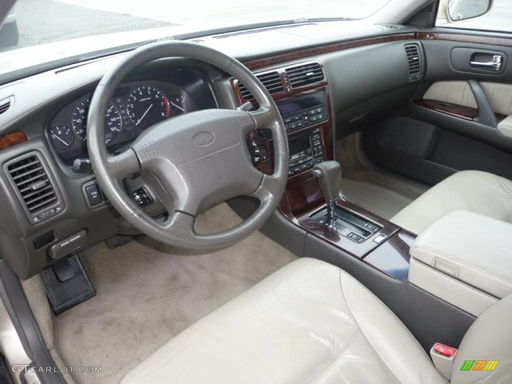 Beige Interior 1998 Infiniti Q 45 Touring Sedan Photo #48170384