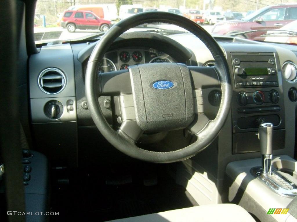 2004 F150 FX4 SuperCrew 4x4 - Bright Red / Medium/Dark Flint photo #13