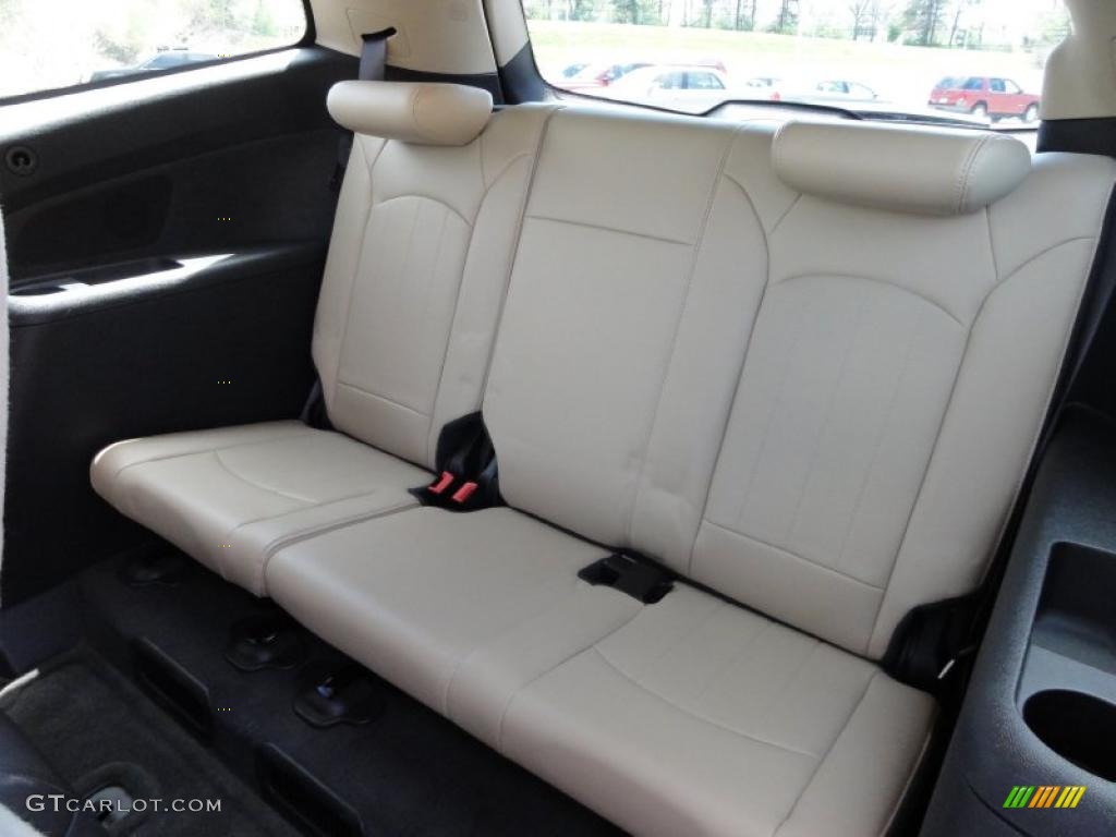 Cashmere/Ebony Interior 2009 Chevrolet Traverse LTZ AWD Photo #48171212