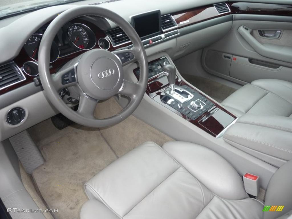 Platinum Interior 2005 Audi A8 L 4.2 quattro Photo #48171386