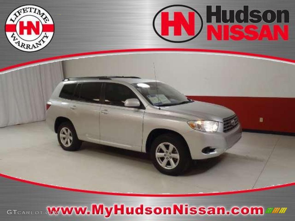 2008 Highlander  - Classic Silver Metallic / Ash Gray photo #1