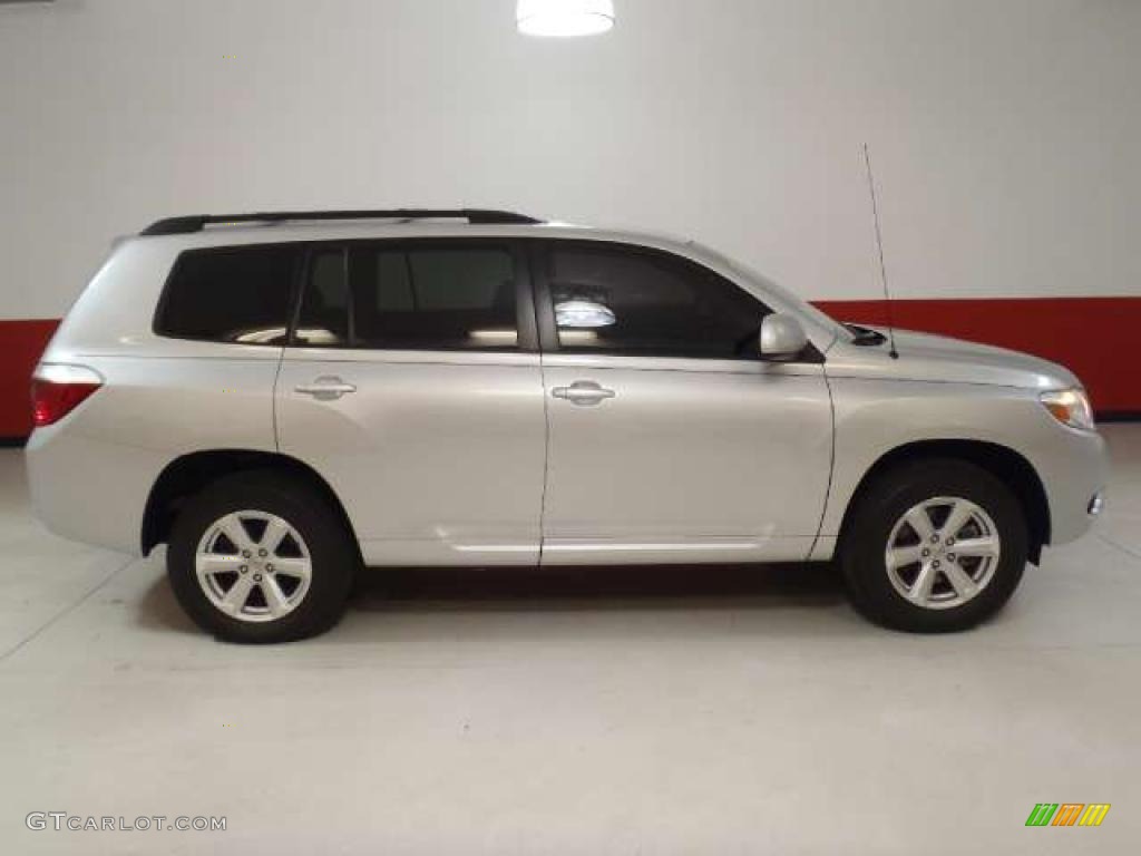 2008 Highlander  - Classic Silver Metallic / Ash Gray photo #3