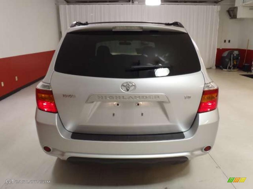2008 Highlander  - Classic Silver Metallic / Ash Gray photo #5