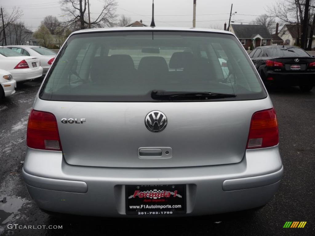 2004 Reflex Silver Metallic Volkswagen Golf GL 2 Door 48167945 Photo