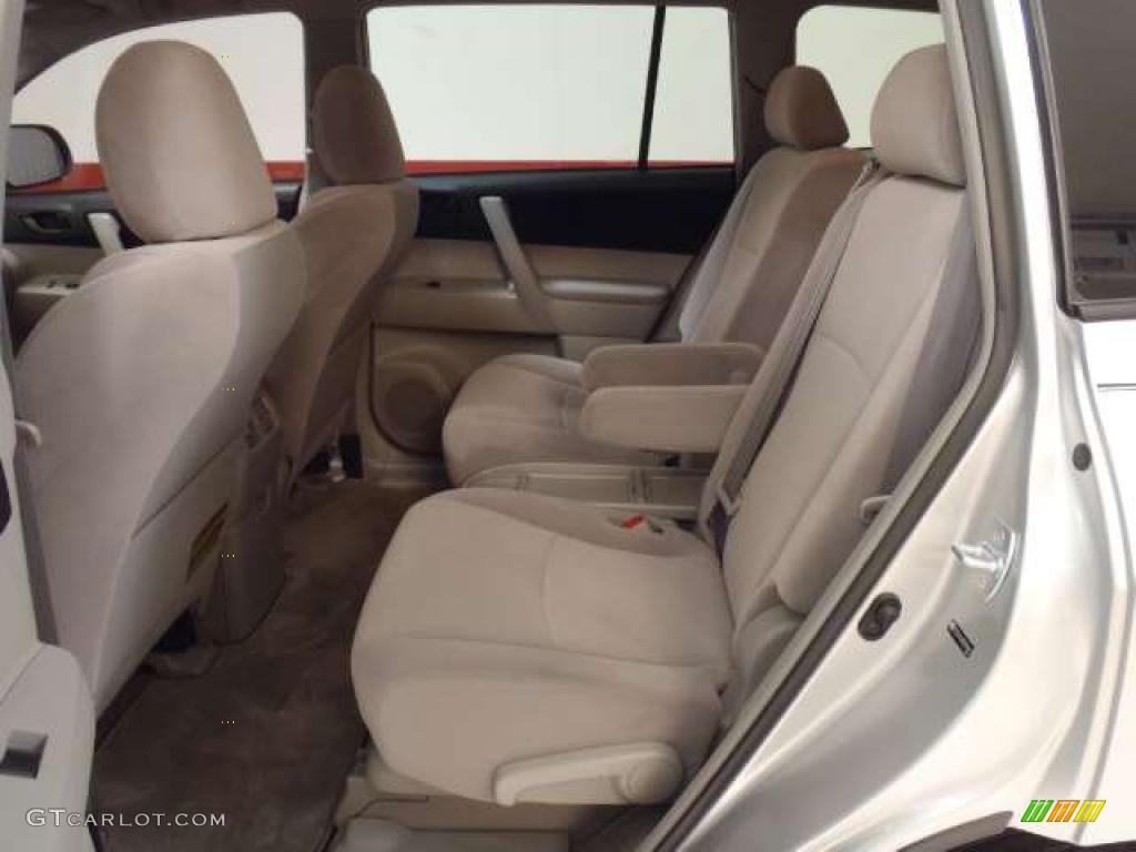 2008 Highlander  - Classic Silver Metallic / Ash Gray photo #19