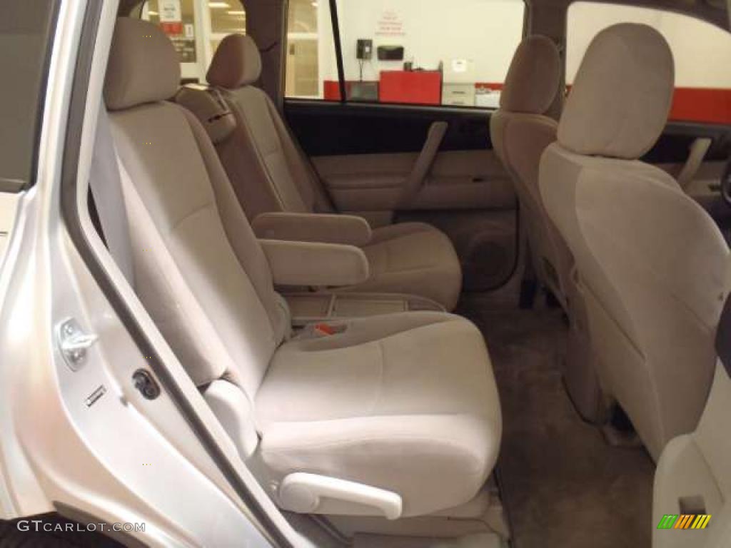 2008 Highlander  - Classic Silver Metallic / Ash Gray photo #21