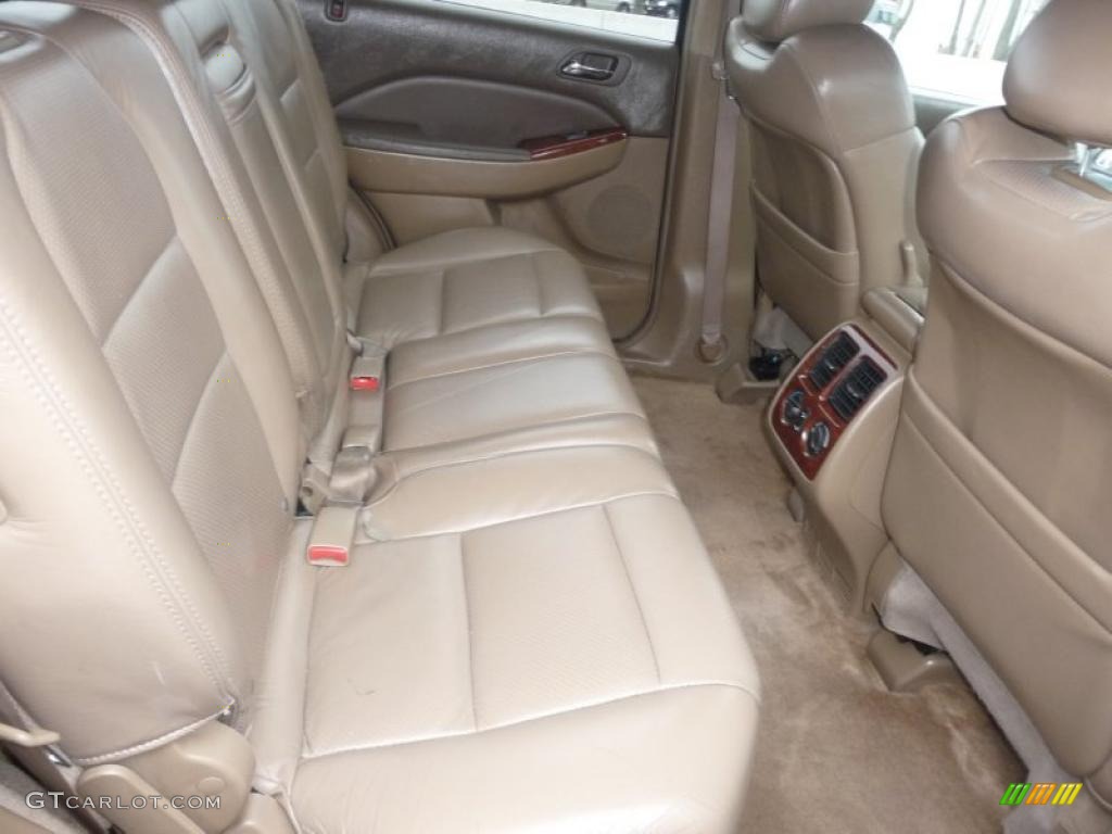 Saddle Interior 2003 Acura MDX Standard MDX Model Photo #48172508