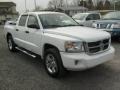 2008 Bright White Dodge Dakota SLT Crew Cab 4x4  photo #9