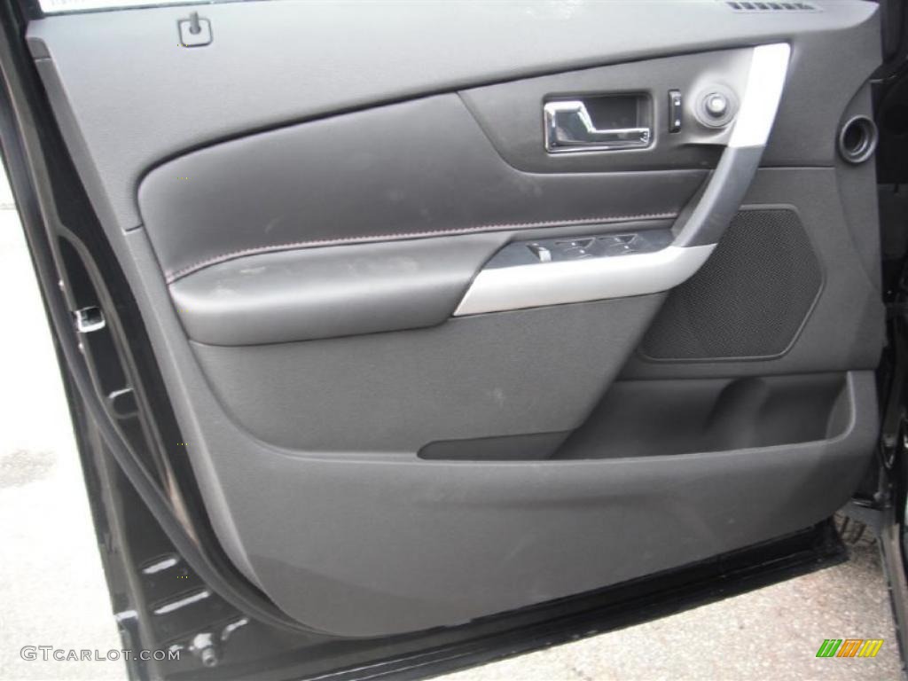 2011 Edge SEL AWD - Tuxedo Black Metallic / Charcoal Black photo #18