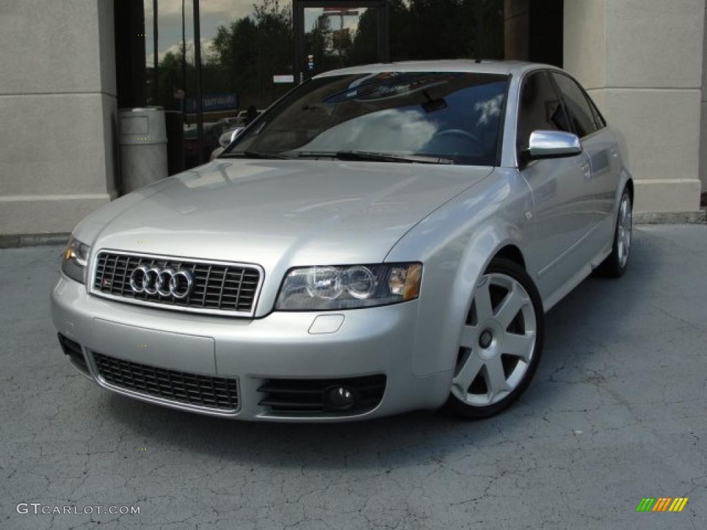 Light Silver Metallic 2005 Audi S4 4.2 quattro Sedan Exterior Photo #48175016