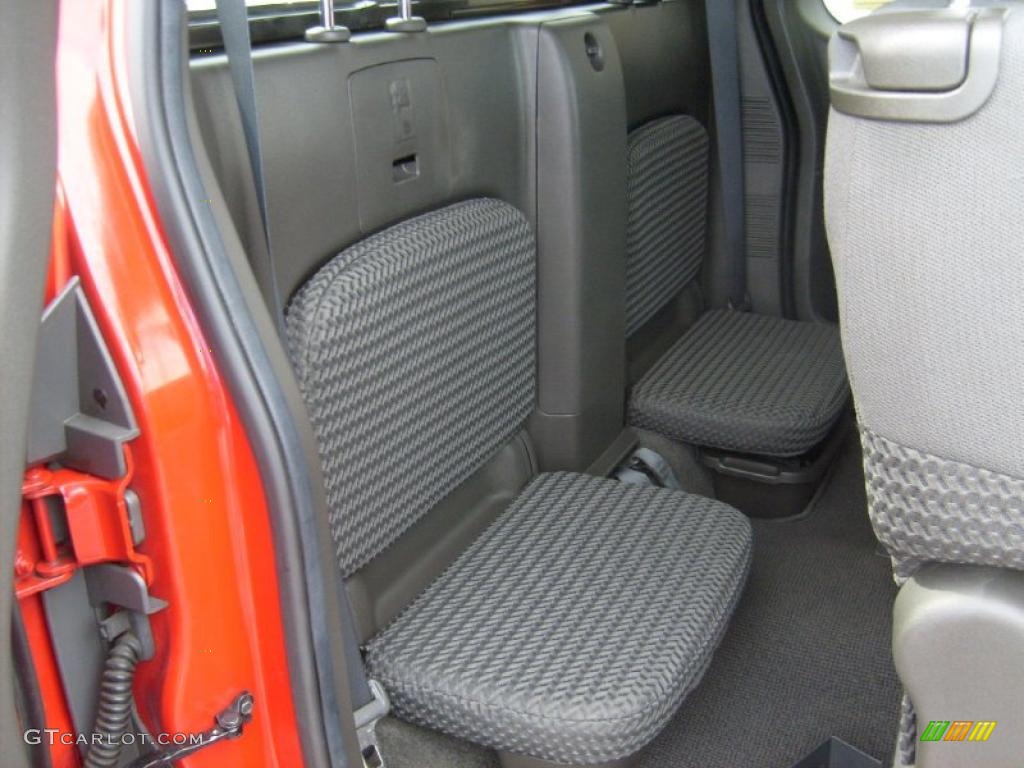 Graphite Interior 2010 Nissan Frontier SE V6 King Cab 4x4 Photo #48175643