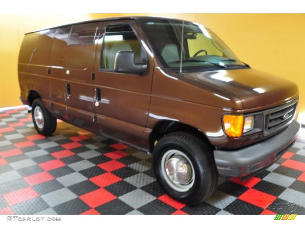 Dark Copper Metallic Ford E Series Van