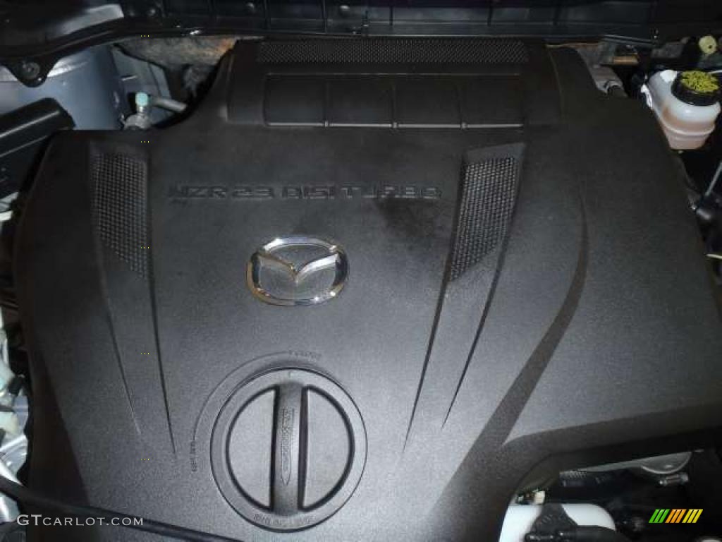 2009 CX-7 Sport - Liquid Platinum Metallic / Black photo #21