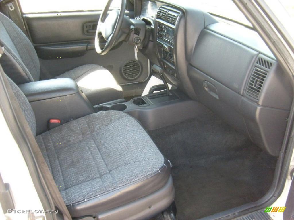 2000 Cherokee Sport 4x4 - Stone White / Agate Black photo #19