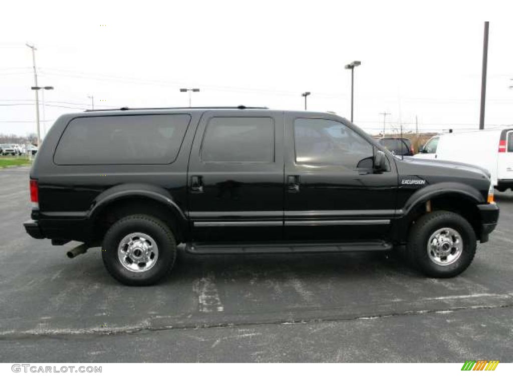 Black 2003 Ford Excursion Limited 4x4 Exterior Photo #48177941