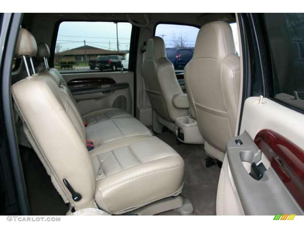 Medium Parchment Interior 2003 Ford Excursion Limited 4x4 Photo #48178184