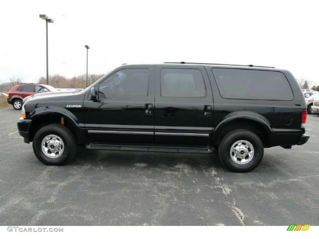 Black 2003 Ford Excursion Limited 4x4 Exterior Photo #48178256