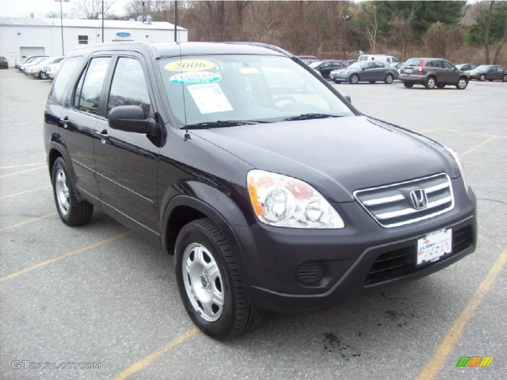 2006 CR-V LX - Royal Blue Pearl / Black photo #1