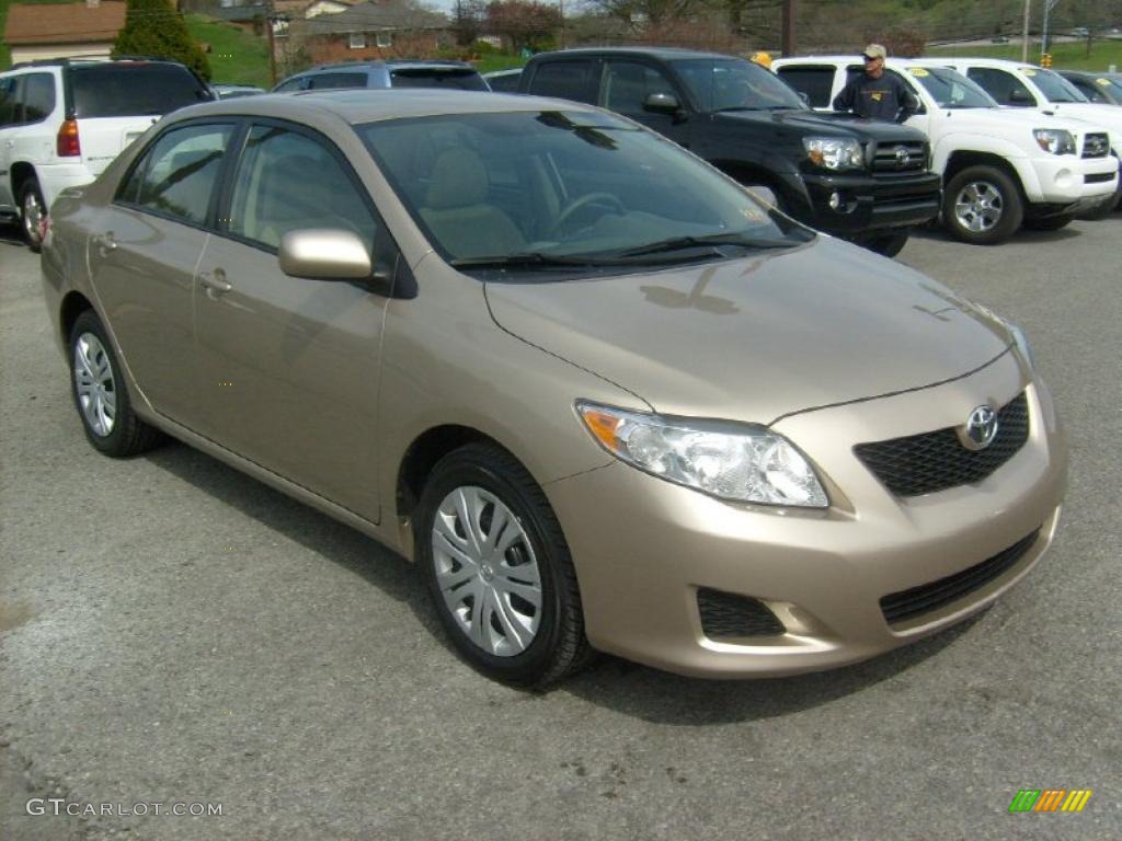 Desert Sand Mica Toyota Corolla