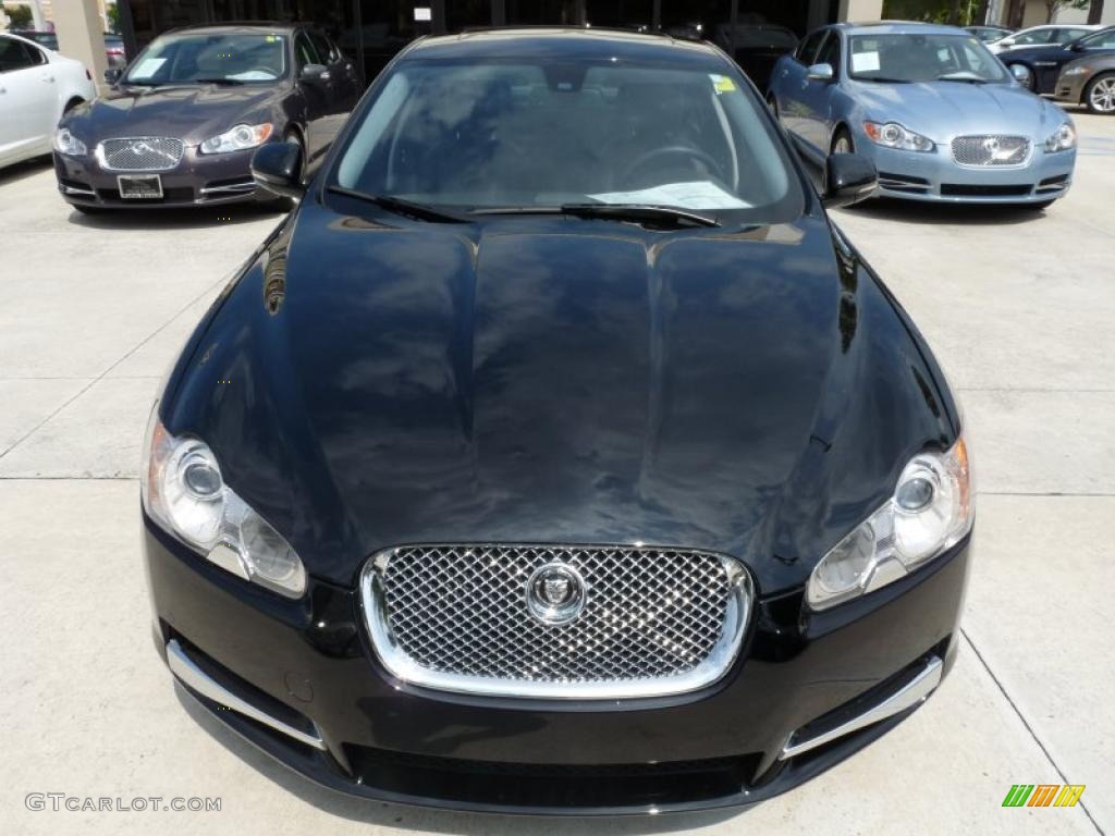 Ebony Black 2011 Jaguar XF Premium Sport Sedan Exterior Photo #48179537