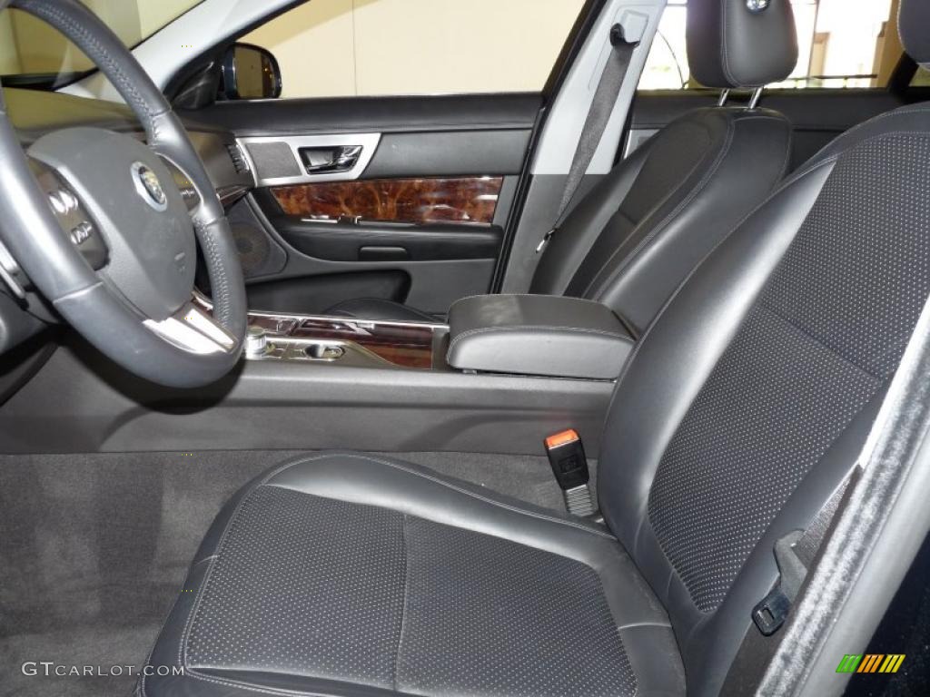 Warm Charcoal Interior 2011 Jaguar XF Premium Sport Sedan Photo #48179744