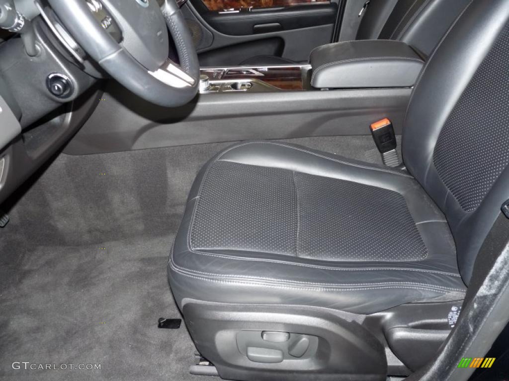 Warm Charcoal Interior 2011 Jaguar XF Premium Sport Sedan Photo #48179762