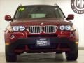 2010 Vermilion Red Metallic BMW X3 xDrive30i  photo #2