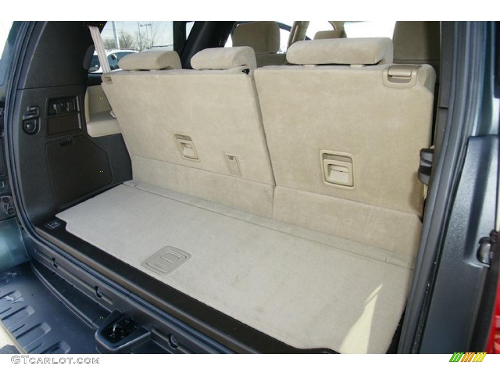 2008 Sequoia SR5 4WD - Timberland Green Mica / Sand Beige photo #14