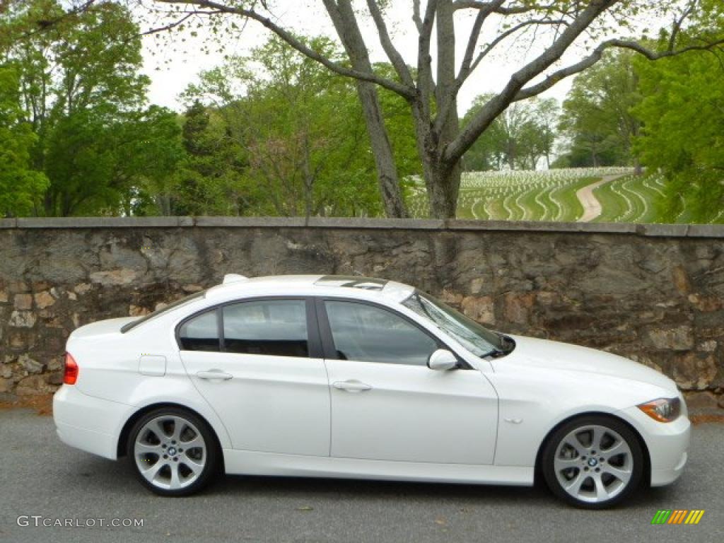 Alpine White 2007 BMW 3 Series 335i Sedan Exterior Photo #48180869