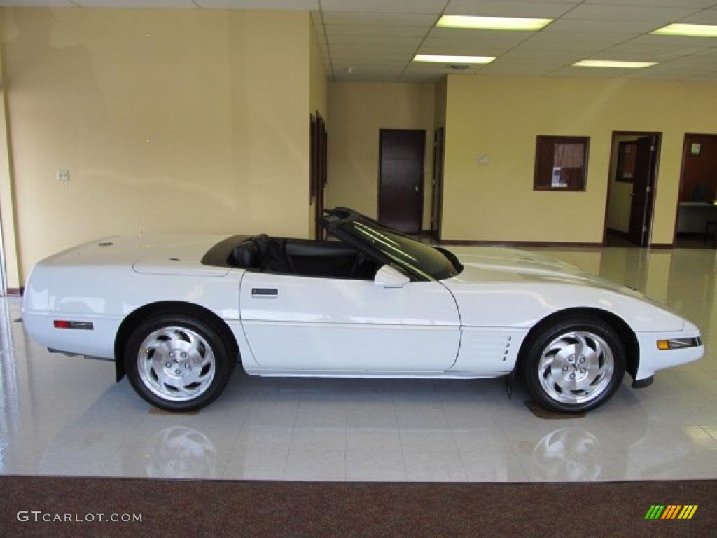 Arctic White 1993 Chevrolet Corvette Convertible Exterior Photo #48181883
