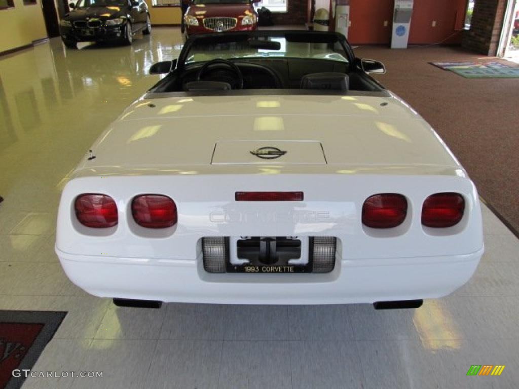 Arctic White 1993 Chevrolet Corvette Convertible Exterior Photo #48181913