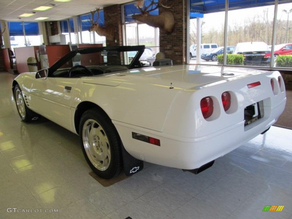 Arctic White 1993 Chevrolet Corvette Convertible Exterior Photo #48181937