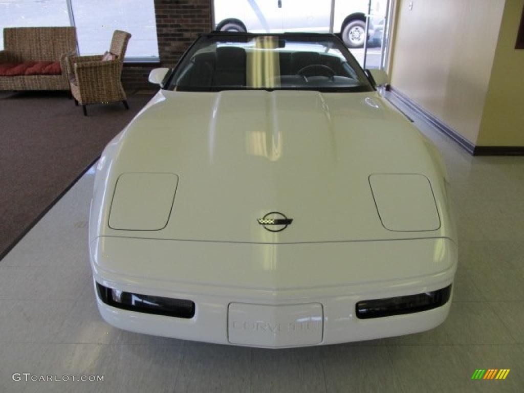 Arctic White 1993 Chevrolet Corvette Convertible Exterior Photo #48181988