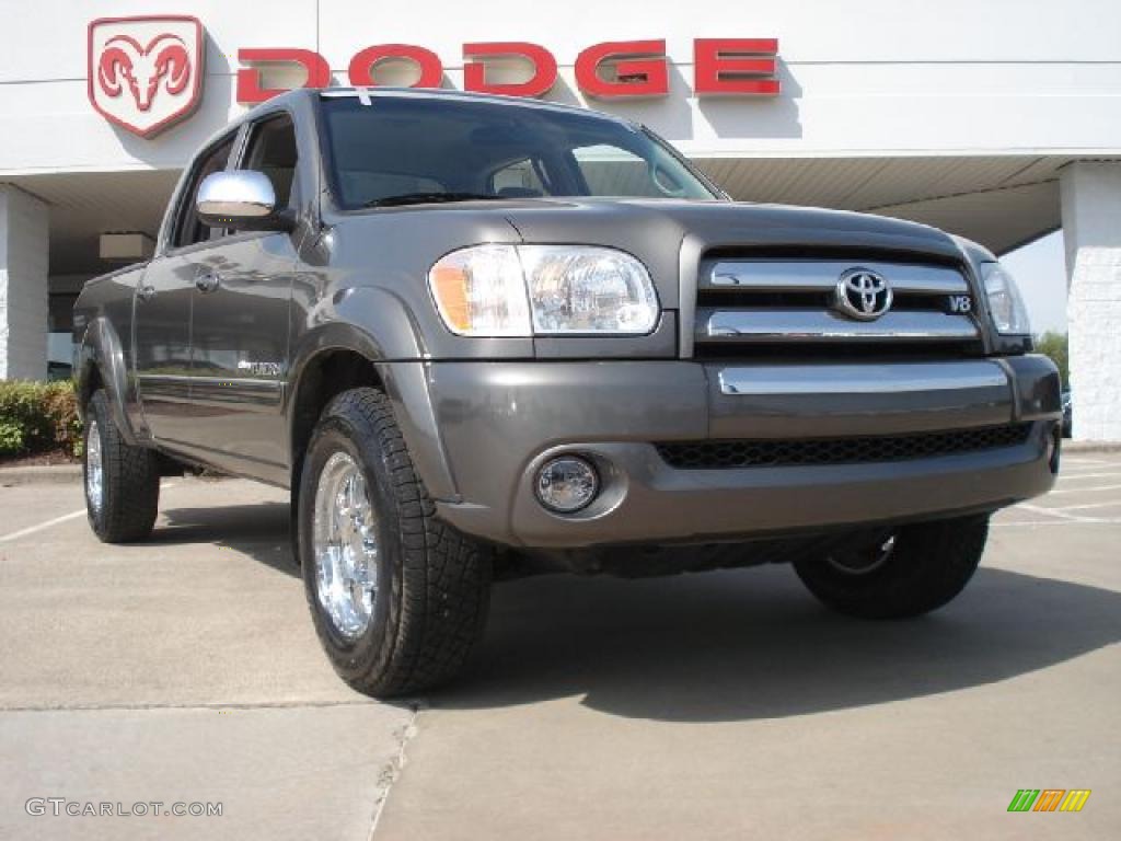 2005 Tundra SR5 TRD Double Cab 4x4 - Phantom Gray Pearl / Dark Gray photo #1