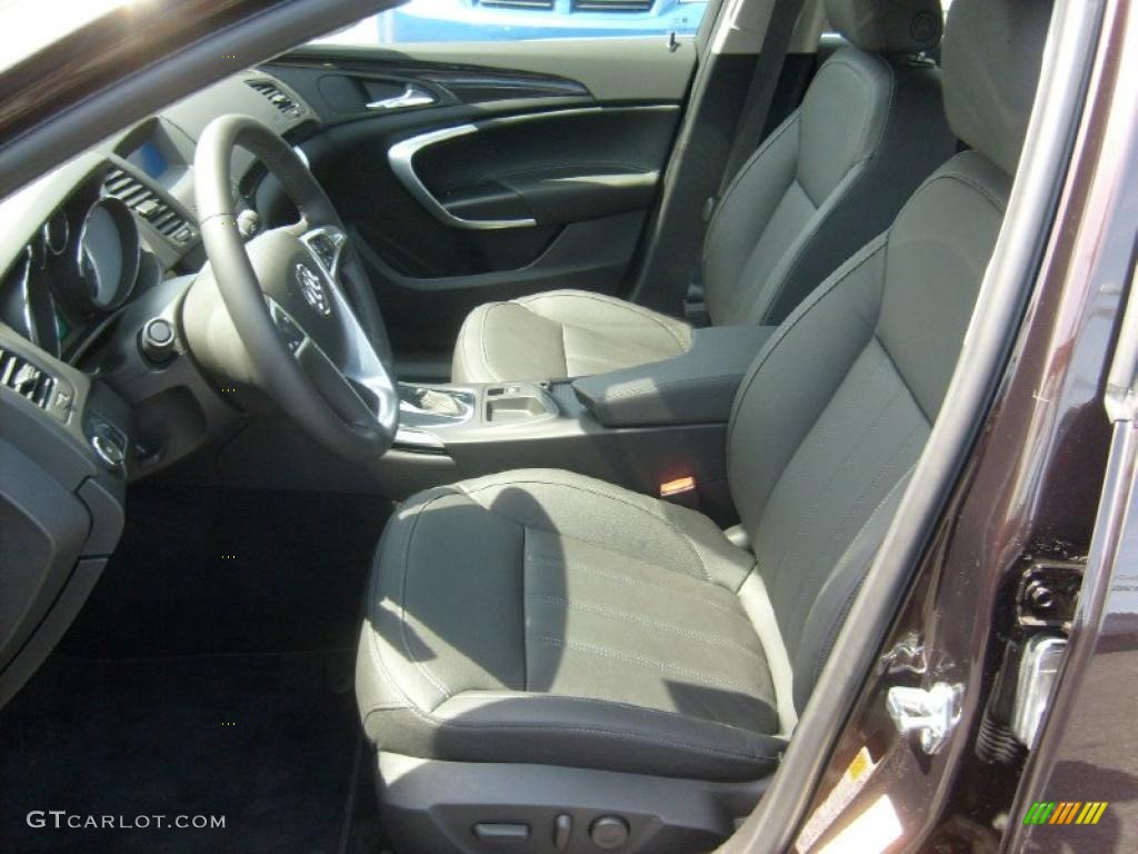 Ebony Interior 2011 Buick Regal CXL Photo #48182651