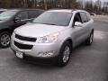 2011 Silver Ice Metallic Chevrolet Traverse LT AWD  photo #1