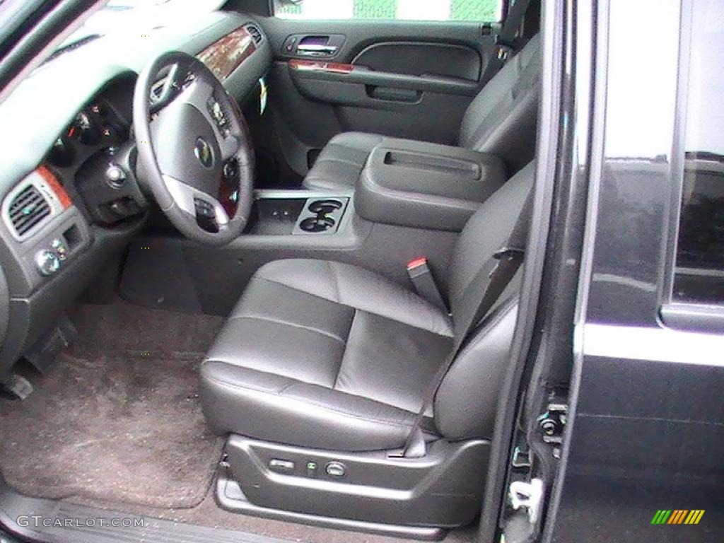 Ebony Interior 2011 Chevrolet Suburban LT Photo #48182744