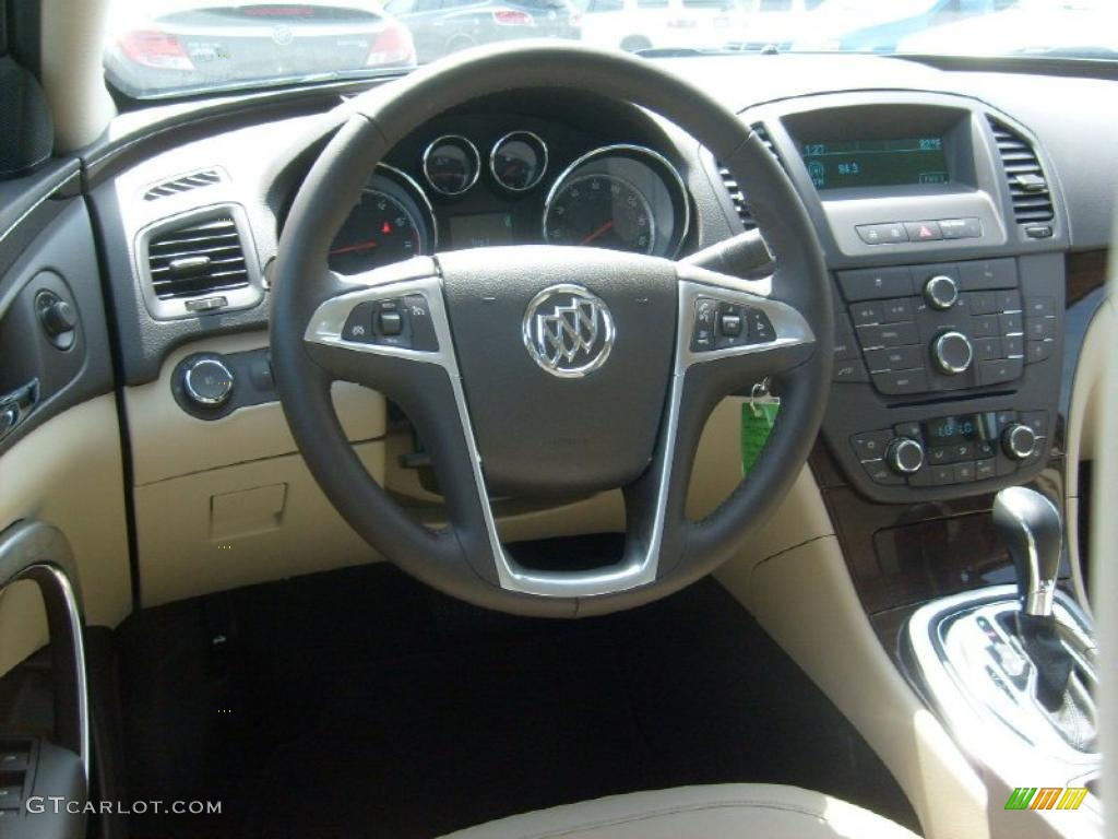 2011 Buick Regal CXL Cashmere Dashboard Photo #48183029