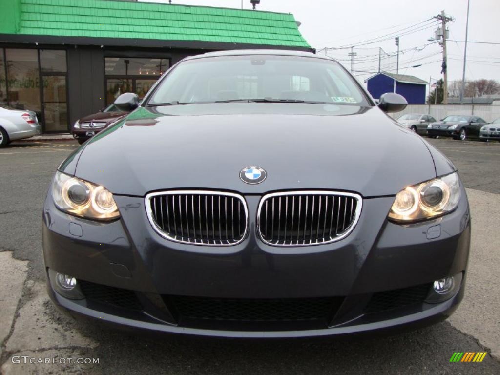 2008 3 Series 328xi Coupe - Sparkling Graphite Metallic / Black photo #9