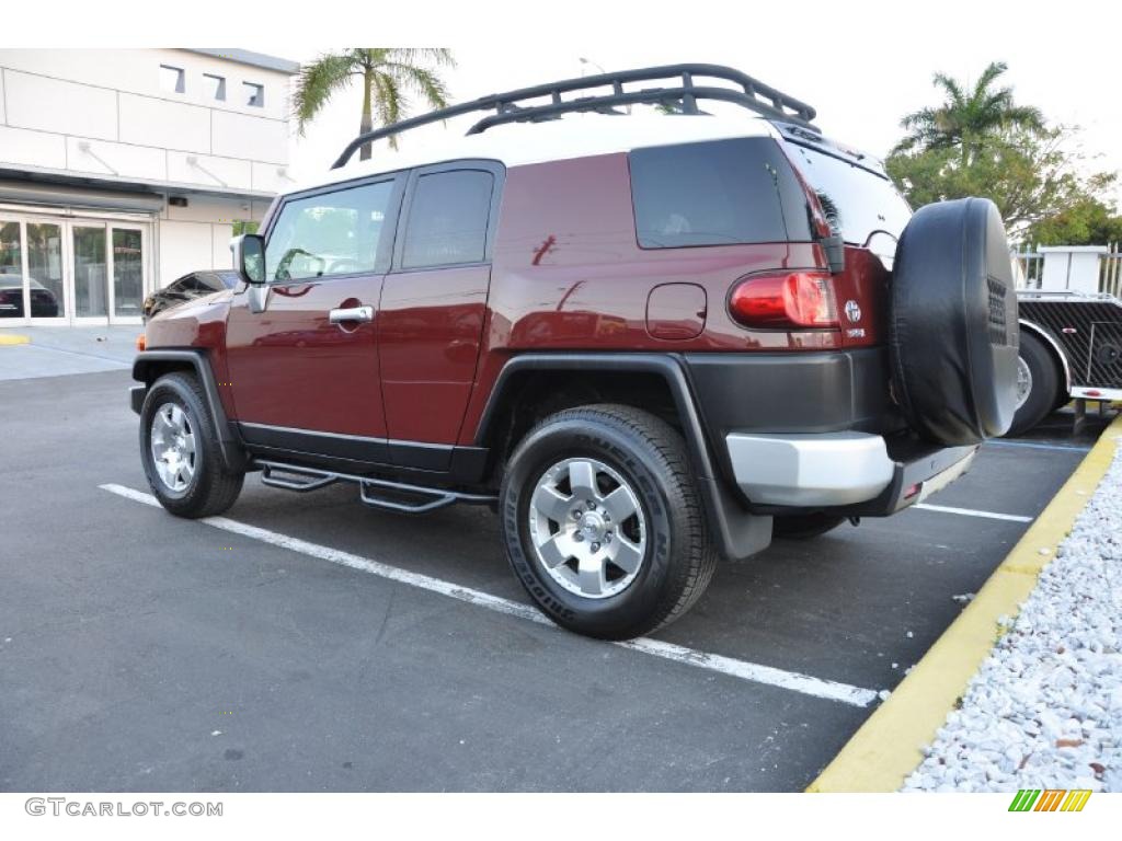 Brick Red 2008 Toyota FJ Cruiser Standard FJ Cruiser Model Exterior Photo #48183635