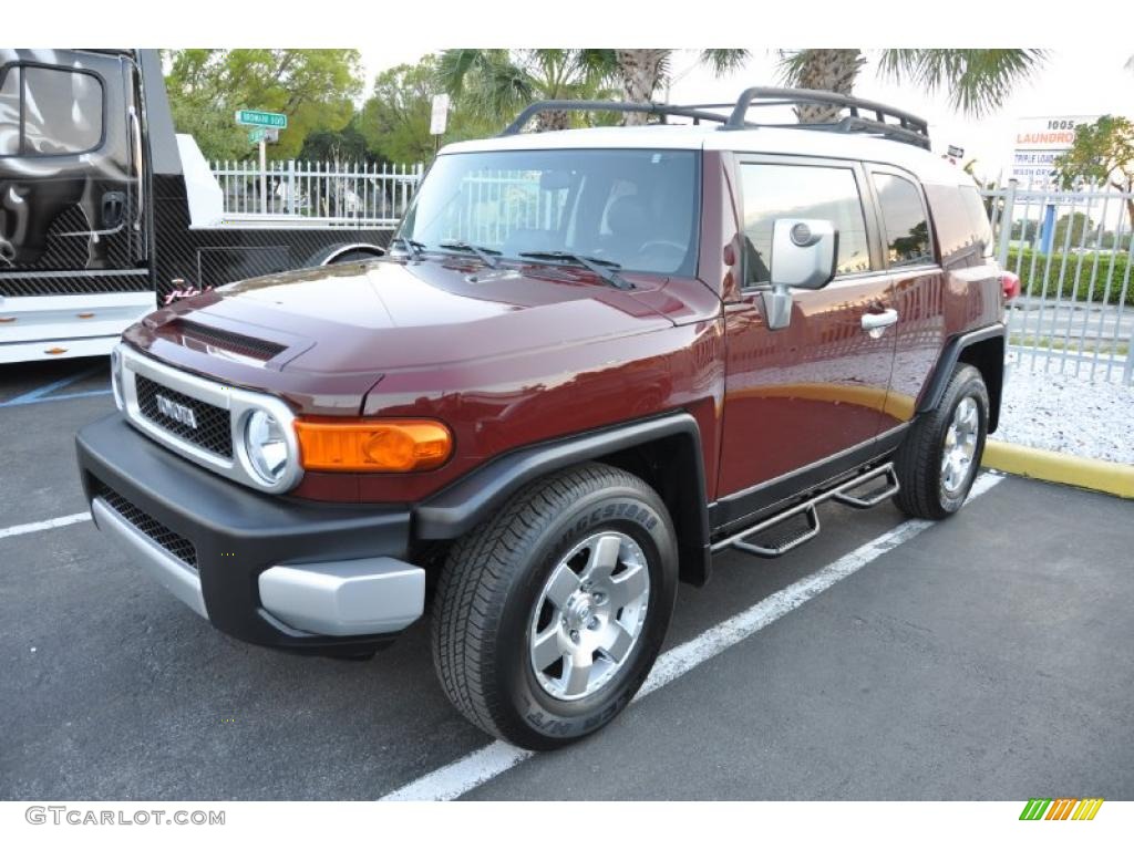 Brick Red 2008 Toyota FJ Cruiser Standard FJ Cruiser Model Exterior Photo #48183656