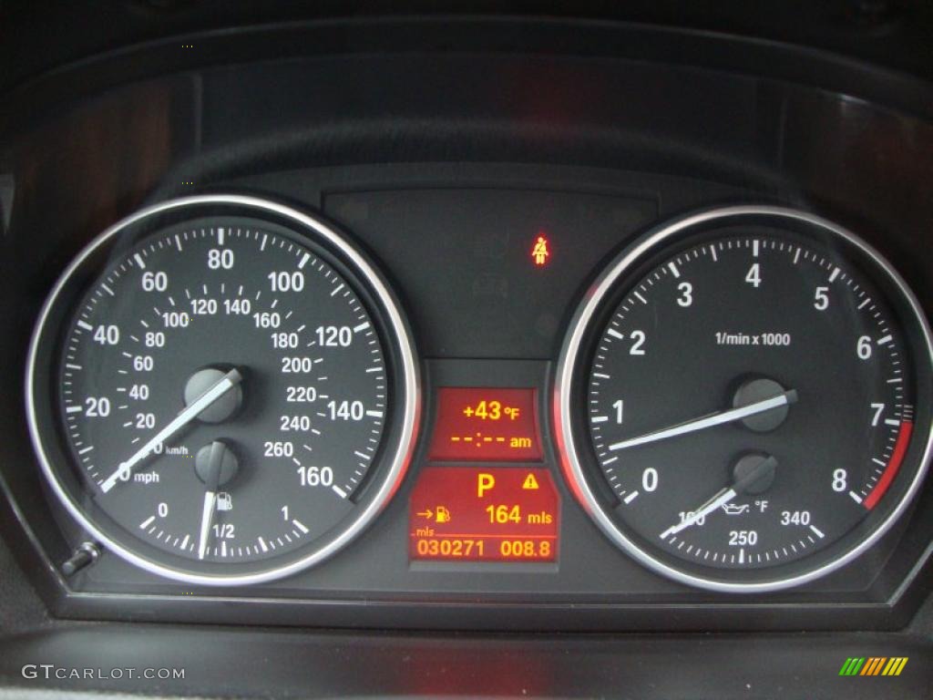 2008 3 Series 328xi Coupe - Sparkling Graphite Metallic / Black photo #30
