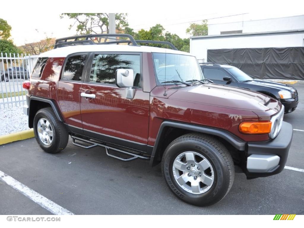 Brick Red 2008 Toyota FJ Cruiser Standard FJ Cruiser Model Exterior Photo #48183683