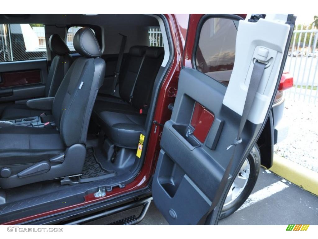 Dark Charcoal Interior 2008 Toyota FJ Cruiser Standard FJ Cruiser Model Photo #48183770