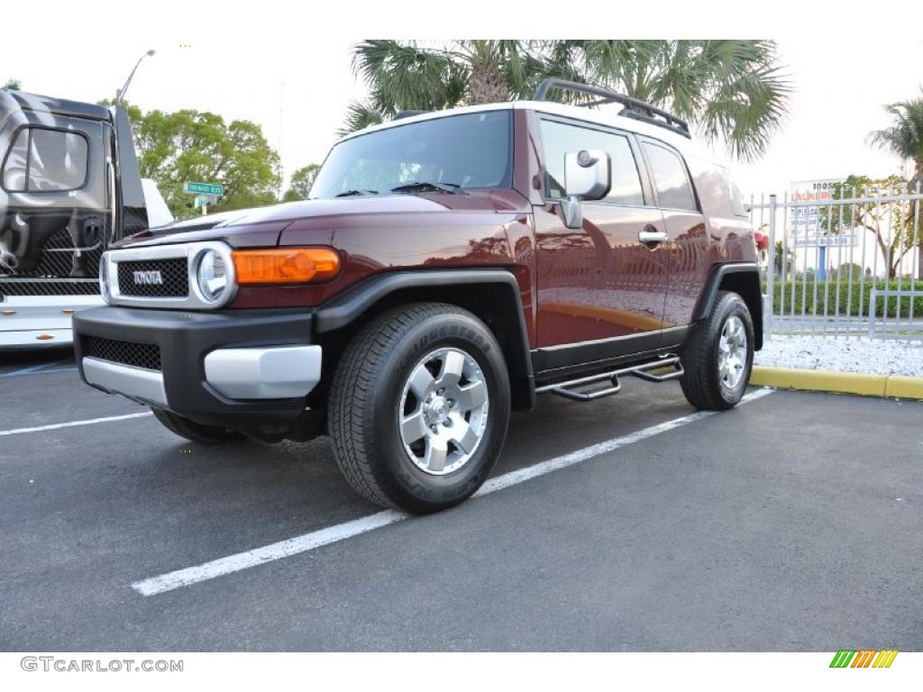 Brick Red 2008 Toyota FJ Cruiser Standard FJ Cruiser Model Exterior Photo #48183863