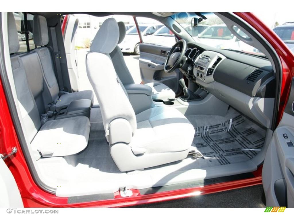 Graphite Interior 2010 Toyota Tacoma SR5 Access Cab 4x4 Photo #48184451